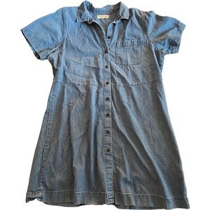Madewell Denim Shirt Dress - Size XL